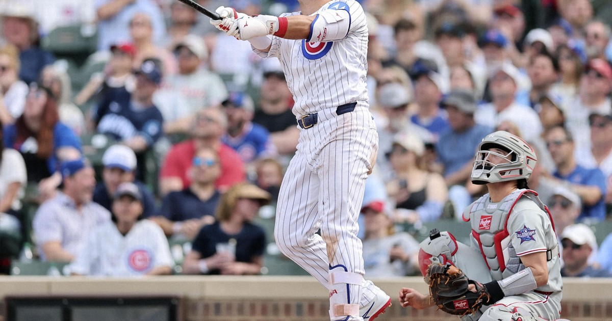 Baseball: Suzuki homers for 3rd game in row as Cubs walk off Phillies