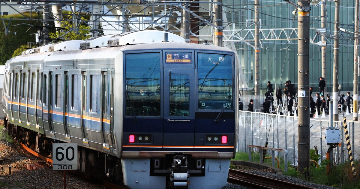 「決して風化させない」　福知山線脱線事故21年、現場で慰霊式