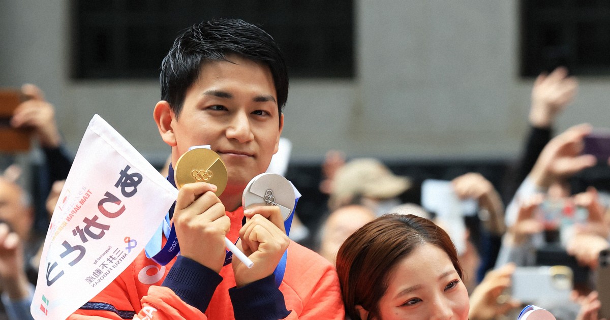 「りくりゅう」らミラノ五輪パラ選手がパレード　冬季で初実施