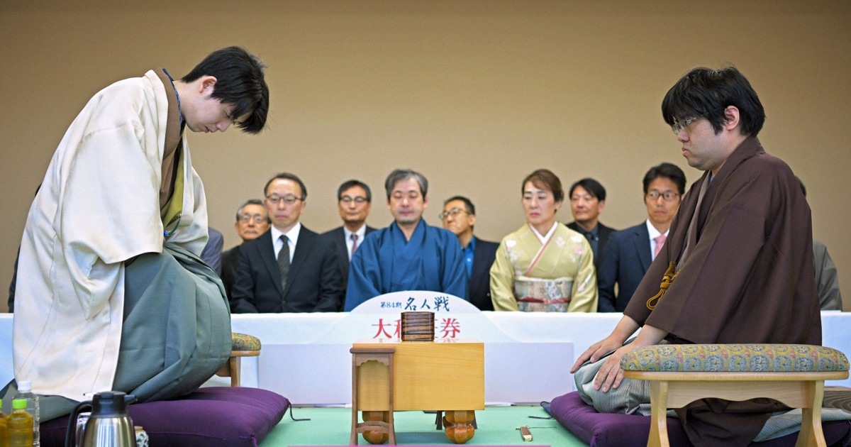 名人戦　糸谷九段が力勝負　藤井名人は強気の対応　第2局始まる
