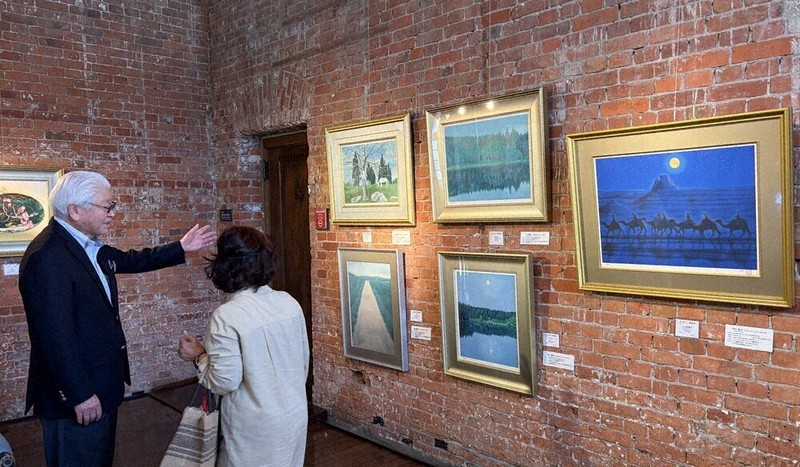 平山郁夫、東山魁夷、山下清にバンクシー 春のチャリティー大絵画展
