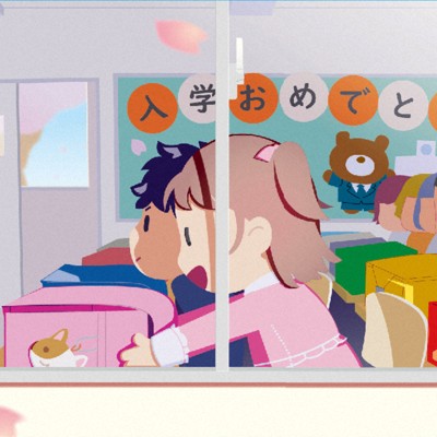 ドキドキわくわく入学式　英語で間違い探し
