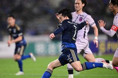 サウジアラビアでも輝きを放ったFC町田ゼルビア・相馬勇紀選手＝町田GIОNスタジアムで2026年4月1日、藤井達也撮影