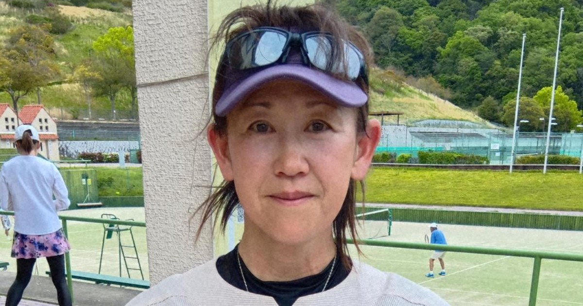 女子55歳以上シングルス、高比良美加がV　毎日オープンテニス