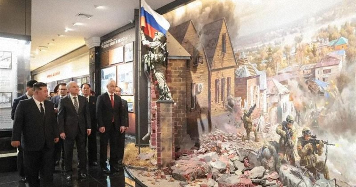 北朝鮮、ウクライナ派兵の「記念館」完成　露との関係性アピール