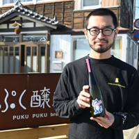 「これからも継続して能登に寄り添いたい」と語る立川哲之さん＝南相馬市小高区仲町1のぷくぷく醸造で2026年4月11日午後3時36分、錦織祐一撮影