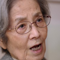 熊本県として提案した水俣病の住民健康調査について振り返る元熊本県知事の潮谷義子さん＝熊本市中央区で2026年3月24日、金澤稔撮影