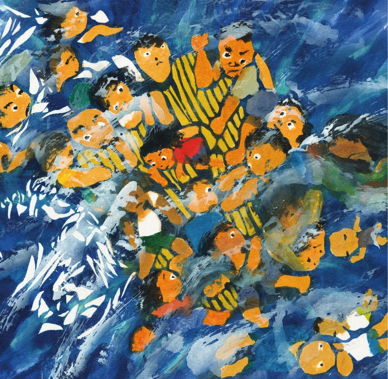 絵本作家田島征彦の染色画？ 4月26日まで】田島征彦の染色世界を巡る 京都の美術館で個展