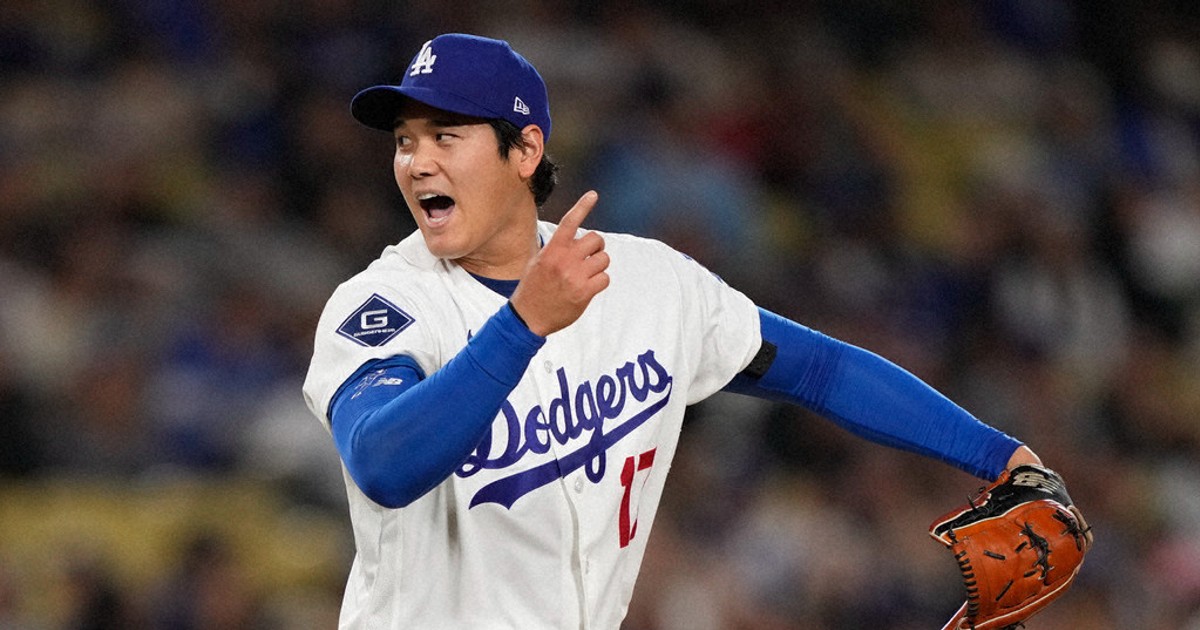 Ohtani strikes out 9 over 6 innings in 2nd pitching-only performance for Dodgers
