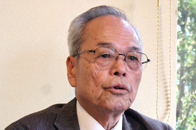 松浦秀人さん＝松山市で、武市智菜実撮影