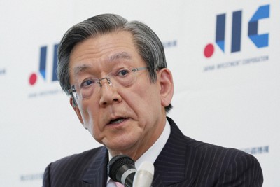 産業革新投資機構（JIC）の横尾敬介社長＝東京都千代田区で2019年12月、吉田航太撮影