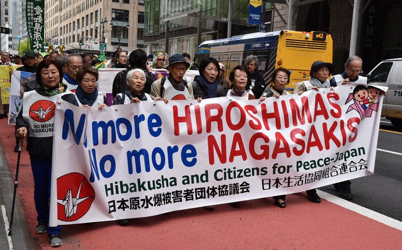 毎小ニュース：国際 アメリカで核廃絶訴え行進 | 毎日新聞