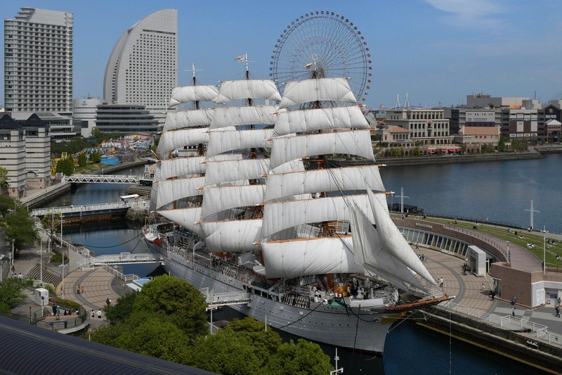 レトロの美：帆船日本丸 横浜市西区 育てた船乗り1万人超 [写真特集1