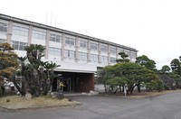 This photo shows Awa High School in the city of Tateyama, Chiba Prefecture, March 25, 2026. (Mainichi/Yuta Hiratsuka)
