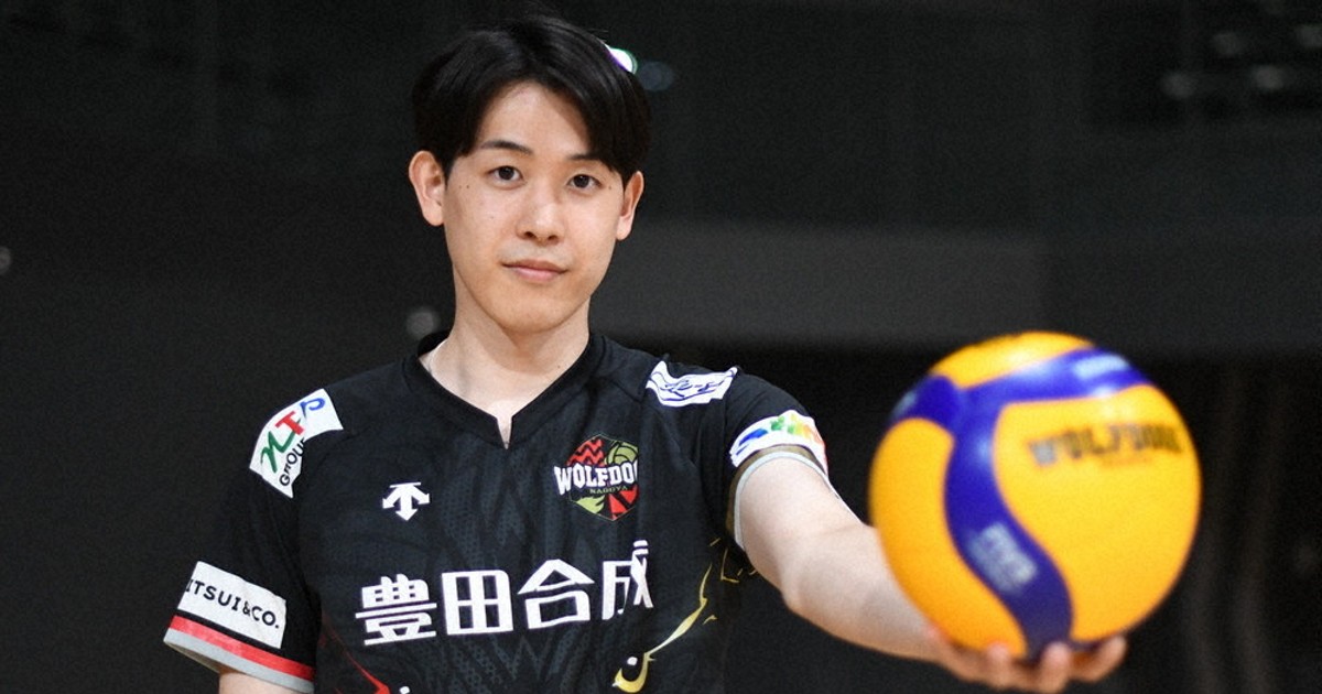 バレーボール バレーボール：バレーボール SVリーグ ウルド名古屋・上林直澄 異色