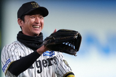 阪神の近本光司選手＝阪神甲子園球場で2025年10月29日、長澤凜太郎撮影