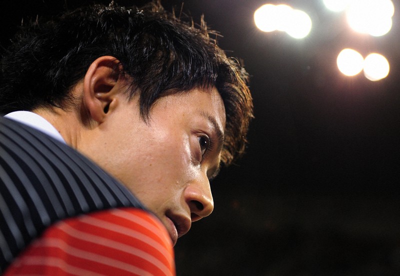 錦織圭　プロテニス選手＝東京都江東区の有明コロシアムで2014年11月22日、竹内紀臣撮影
