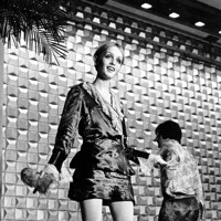 1967年に来日したツイッギー