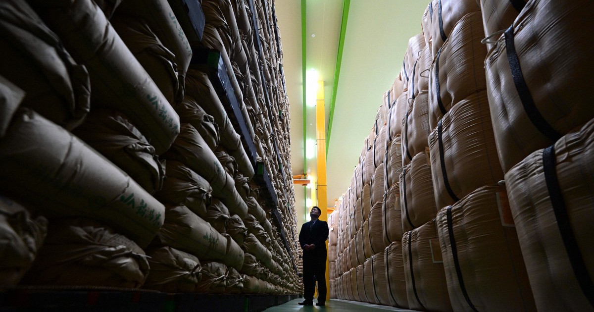 Japan to buy back up to 150,000 tons of released stockpiled rice as inventories climb