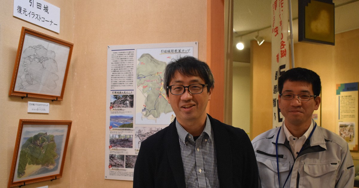 AI completes late artist's unfinished sketch of lost Hiketa Castle in west Japan city