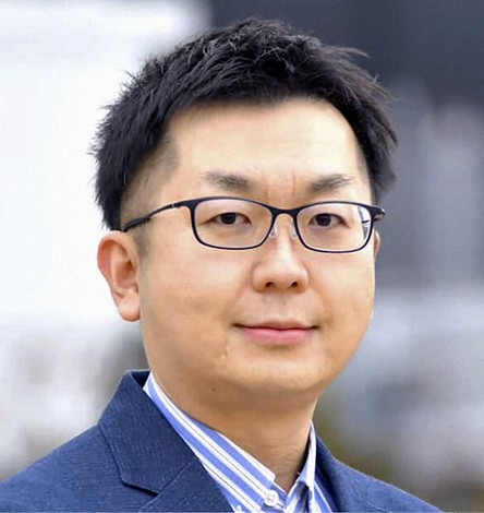 This supplied photo shows Yuichi Kamiya, a representative director of the Japan Alliance for LGBT Legislation. (Kyodo)