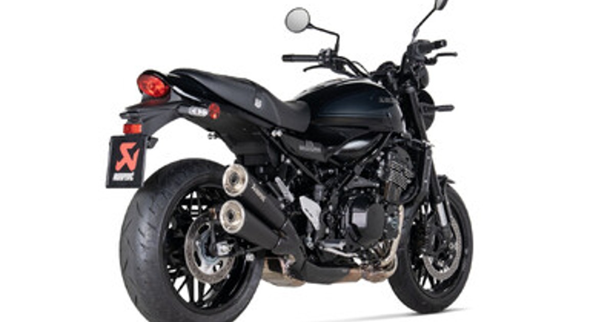 Z900RSアクラポビッチ スリップオンマフラー チタン ブラック JMCA対応 プレスリリース：［AKRAPOVIC］Z900RS '26モデル用等 アクラポビッチ