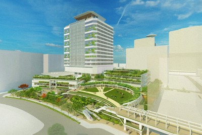 さいたま市新庁舎のイメージ図＝さいたま市提供