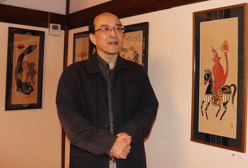 大津絵　4代目　高橋松山　作　２品 ☆希少品 大津絵『藤娘』 高橋松山 (タカハシ ショウザン）作 - メルカリ