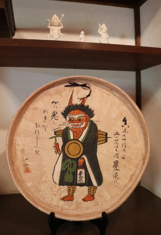 大津絵　4代目　高橋松山　作　２品 高橋松山『大津絵選集』木版画10枚揃 | 象々の郷土玩具