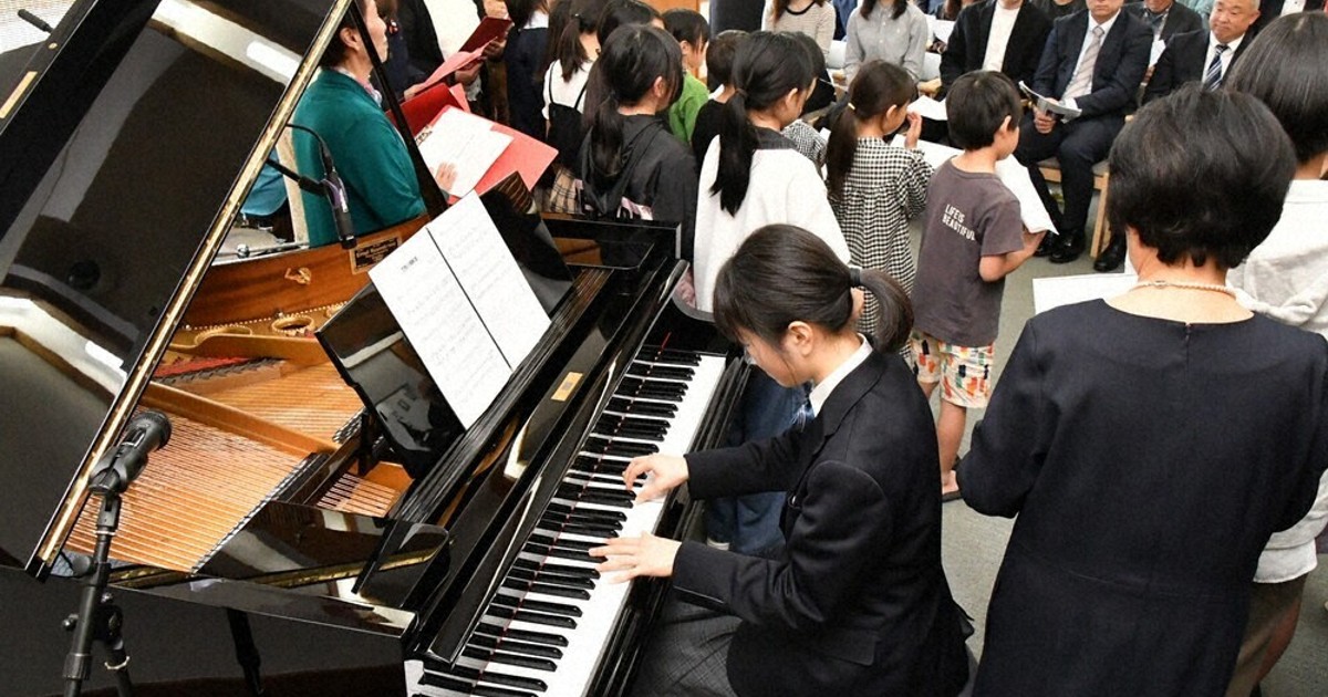 音色が紡ぐ笑顔…ドイツから来た100歳ピアノ、CFでよみがえる