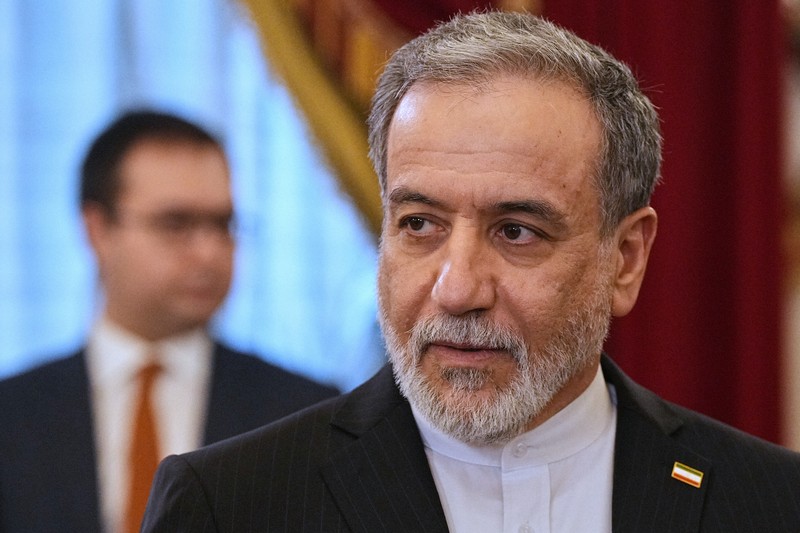 イランのアラグチ外相＝ロシア西部で2026年4月27日、AP