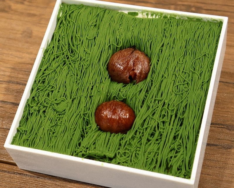 おいしい、栗の京丹波町×お茶の宇治田原町 「GREEN GREEN モンブラン