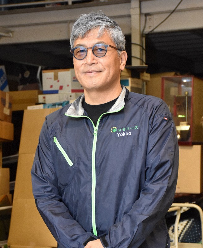 横尾将臣さん＝堺市堺区で2026年4月23日午後2時5分、川地隆史撮影
