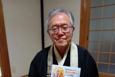 西善寺住職、小武正教さん＝広島県三次市の西善寺で2026年4月22日午後4時2分、高田房二郎撮影