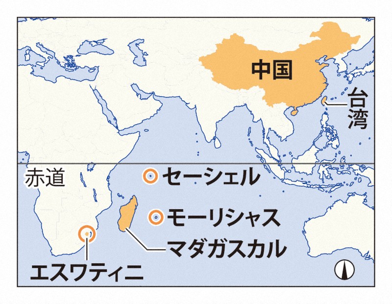 中国の封鎖突破した」 総統の電撃訪問に沸く台湾が抱える苦境 | 毎日新聞