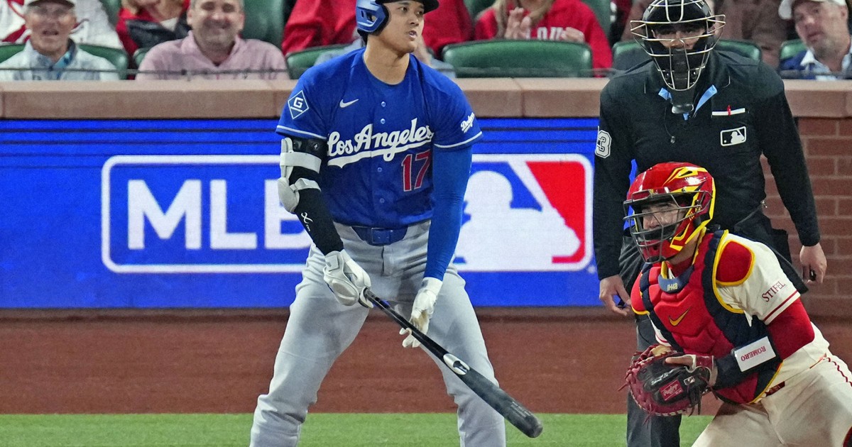 大谷、3試合連続ノーヒット　ロバーツ監督「ボール球振ってる」