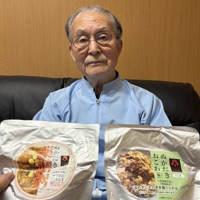 新商品を開発した藤田浩三社長＝北九州市門司区で2026年2月27日午後3時47分、橋本勝利撮影