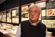 「近代」の展示リニューアルについて解説する国立歴史民俗博物館の大串潤児教授＝千葉県佐倉市で2026年4月14日午後0時46分、小林多美子撮影