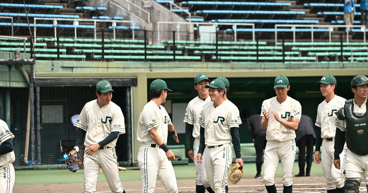 JR東日本が初優勝　東邦ガスを降す　JABAベーブルース杯