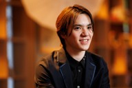 インタビューに答える宇野昌磨さん＝東京都千代田区の「LEXUS　MEETS...」で2026年4月3日、吉田航太撮影