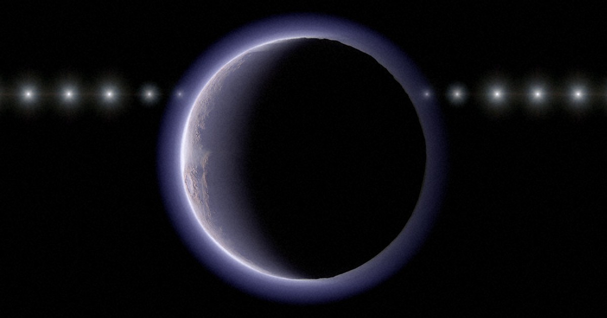 Astronomers believe they've detected an atmosphere around a tiny, icy world beyond Pluto