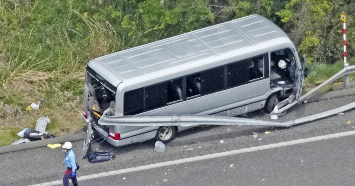 磐越道バス事故　死亡の高校生、対向車線まで投げ出される
