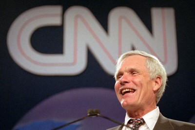 テッド・ターナーさん＝アトランタで1995年（AP＝共同）