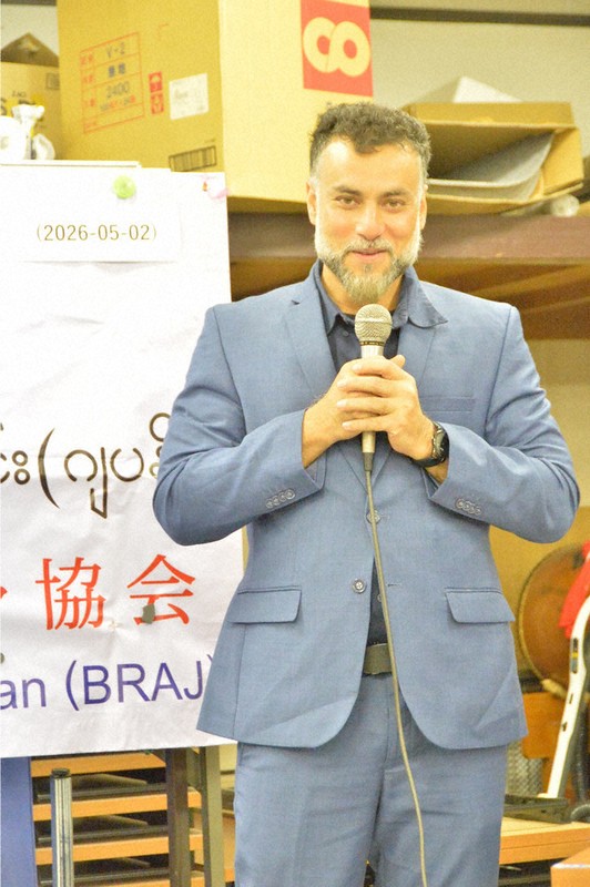 電影《失落之地》共同製片人與在日羅興亞人交流