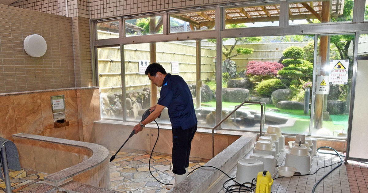 福岡・豊前「卜仙の郷」、地元住民の手で復活　土日日帰り入浴