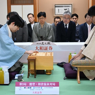 名人戰第三局開打 藤井聰太與糸谷哲郎均採雁木戰術