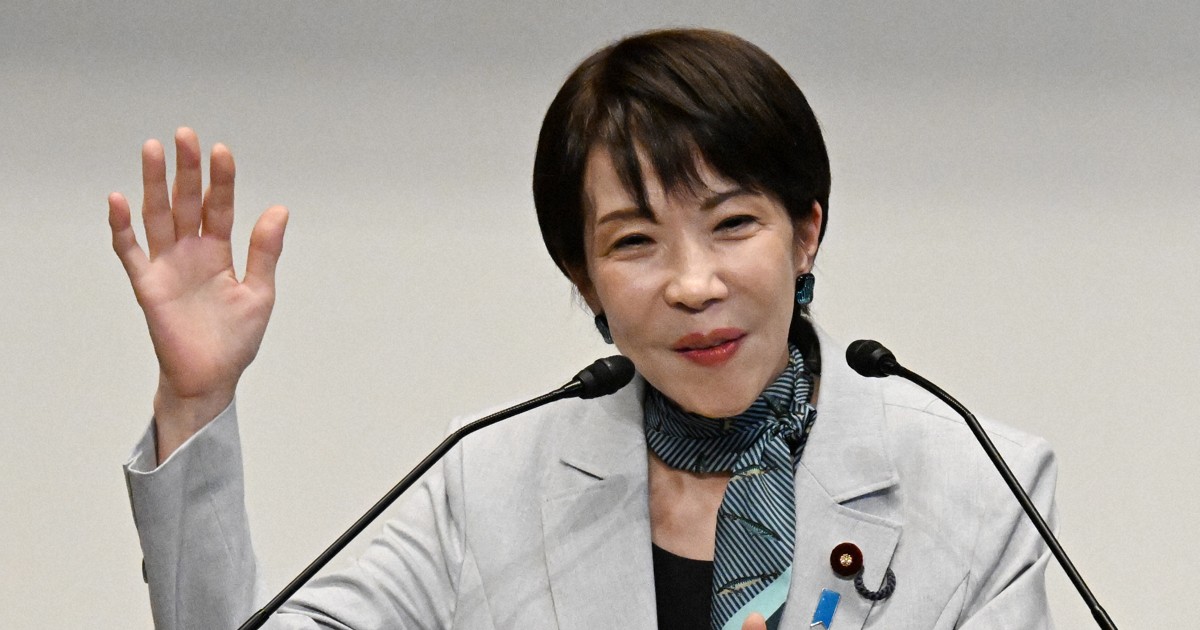 高市首相「鉄に穴をくりぬいていこう」　自民女性議員に呼びかけ