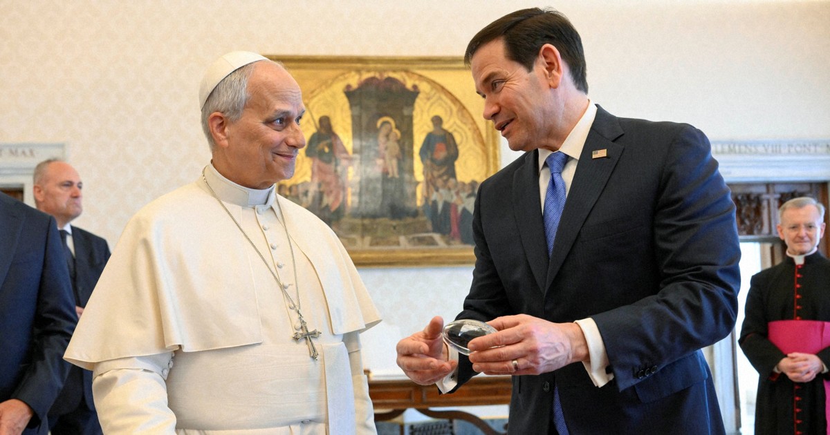 ローマ教皇、米国務長官と面会　関係の改善狙い