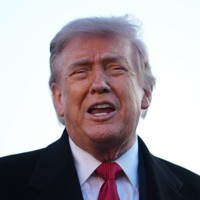 トランプ米大統領＝首都ワシントンで2026年5月7日、AP