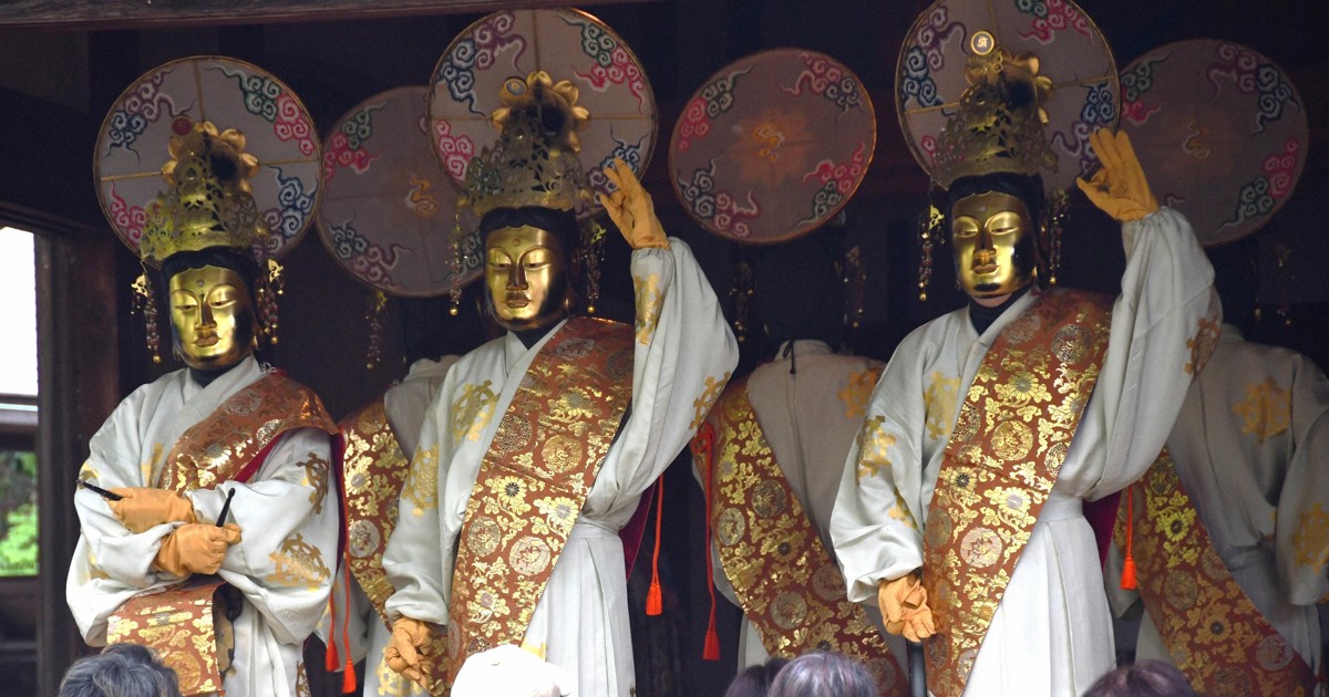 京都・松尾寺で600年以上続く仏舞　国の重要無形民俗文化財